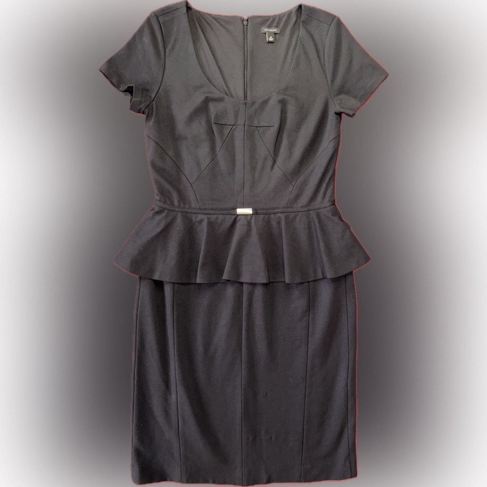 Ann Taylor Peplum Sheath Dress